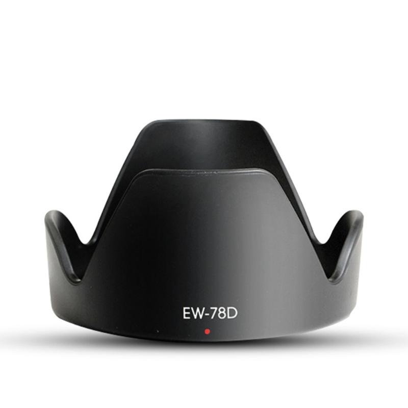 EW-78D Lens Hood for EF-S 18-200mm f/3.5-5.6 IS Lens, Round Sun Shade Protector Cover, Plastic Bayonet Lens Cover 1
EW-78D Lens Hood for EF-S 18-200mm f/3.5-5.6 IS Lens, Round Sun Shade Protector Cover, Plastic Bayonet Lens Cover 1
