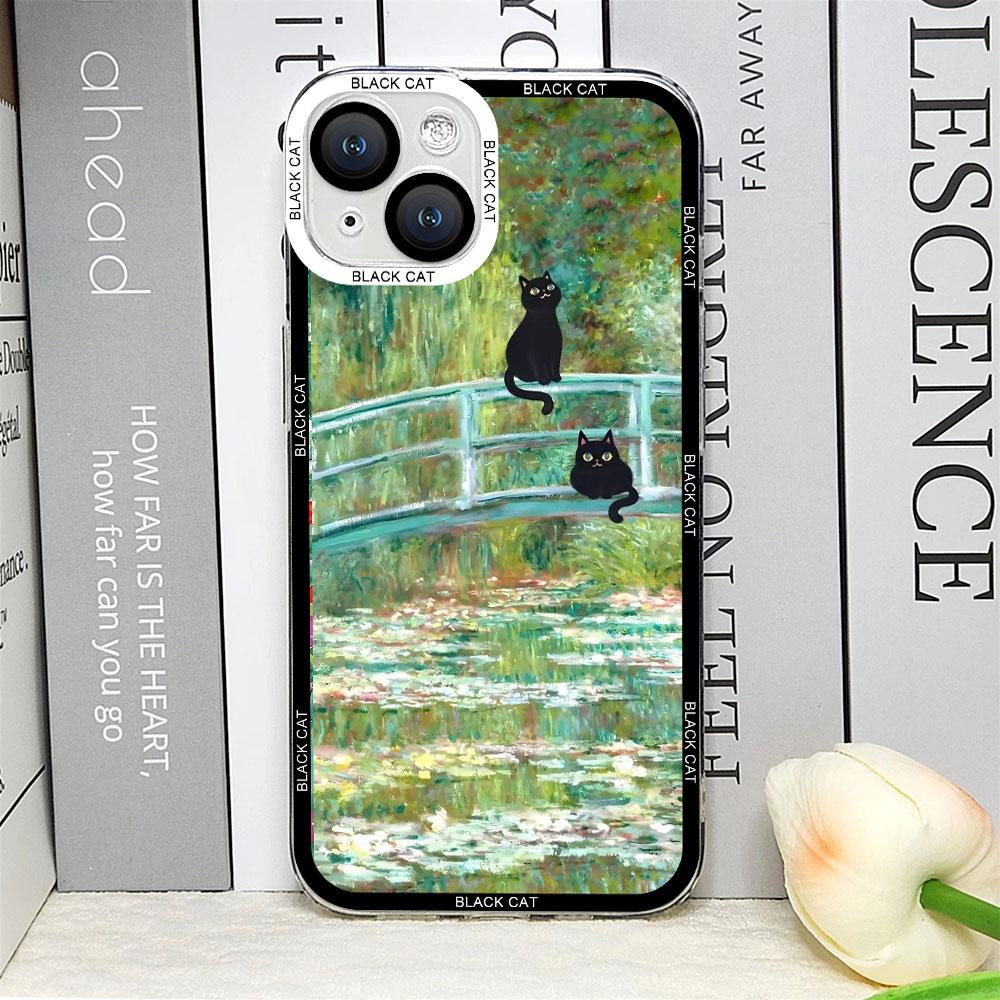 Retro Oil Painting Van-Gogh Flower Art Cat Phone Case for IPhone 16 15 11 13 12 Mini 14 Pro Max 7 8Plus SE X XS Soft Cover Shell For iPhone 15 ProMax
Retro Oil Painting Van-Gogh Flower Art Cat Phone Case for IPhone 16 15 11 13 12 Mini 14 Pro Max 7 8Plus SE X XS Soft Cover Shell For iPhone 15 ProMax