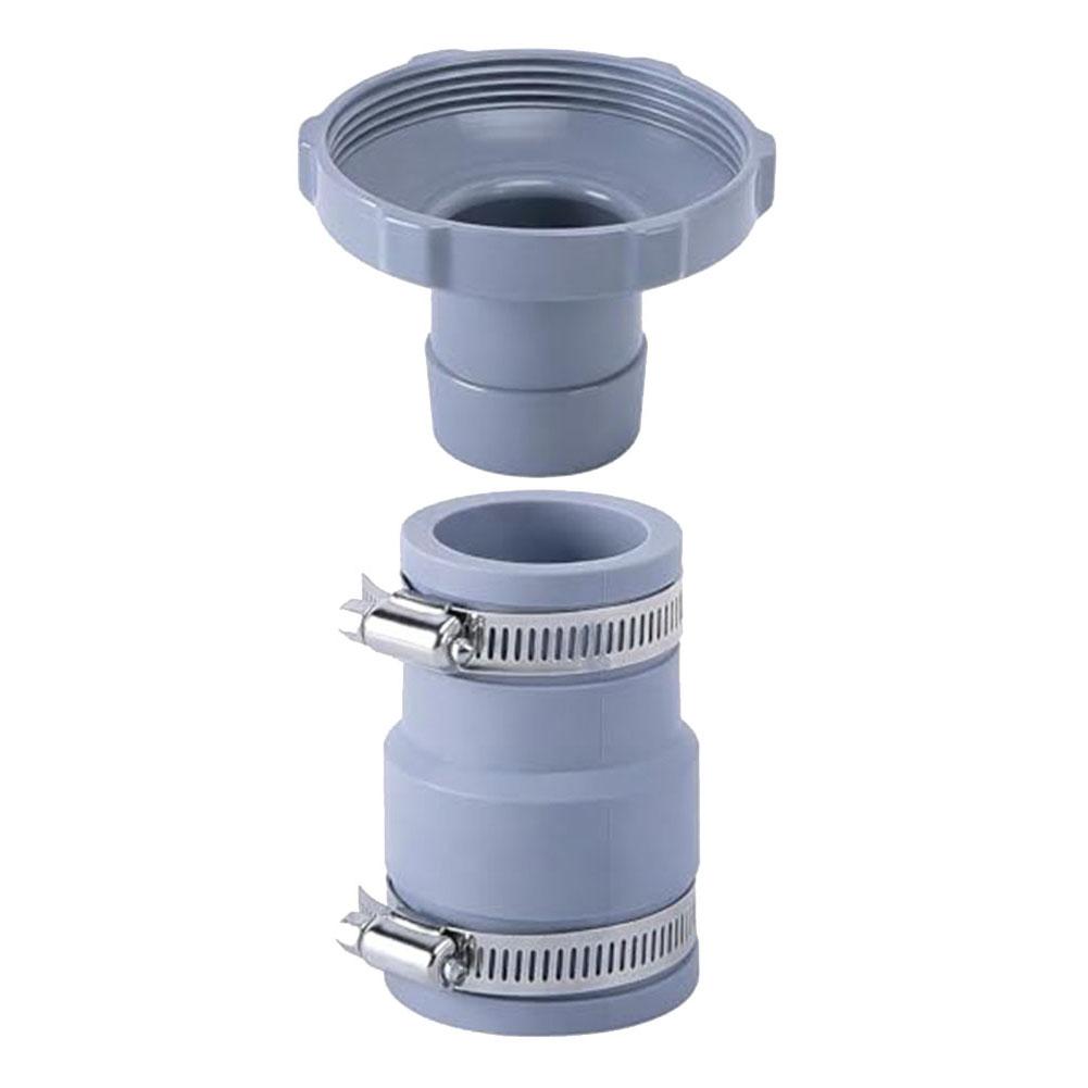Pool Vacuum Hose Adapter Kit For 1.25 & 1.5 Hose, Flexible Skimmer Connector With Stainless Steel Clamp For Efficient Cleaning
Pool Vacuum Hose Adapter Kit For 1.25 & 1.5 Hose, Flexible Skimmer Connector With Stainless Steel Clamp For Efficient Cleaning