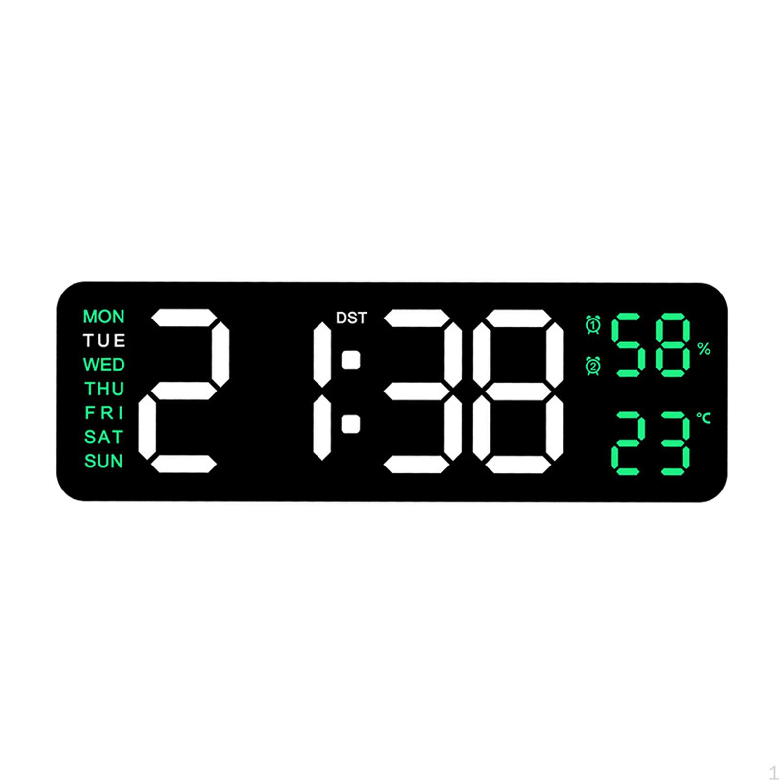 Desk Digital Alarm Clock Bedside Snooze Mode Electronic Adjustable Brightness for Office
Desk Digital Alarm Clock Bedside Snooze Mode Electronic Adjustable Brightness for Office