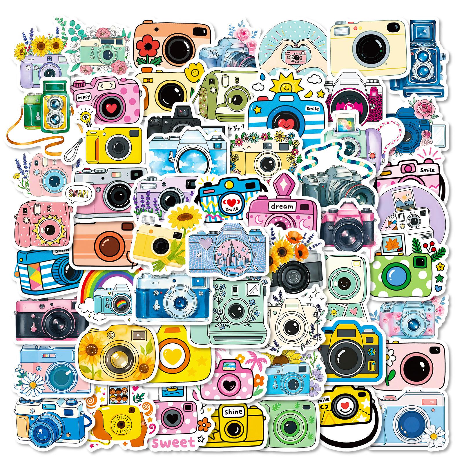 56/112 Pcs New Cartoon Camera Photography Doodle Stickers Creative Cute Handmade Decal Reward for Stationery Box Phone Fridge
56/112 Pcs New Cartoon Camera Photography Doodle Stickers Creative Cute Handmade Decal Reward for Stationery Box Phone Fridge