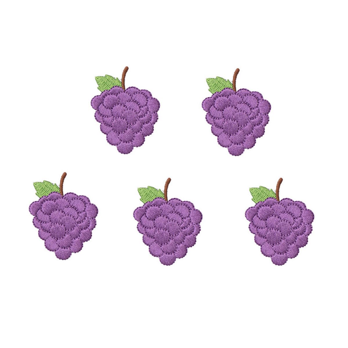 Iron Patch MESRINA Fashionable Iron Patch Velcro Applique Embroidery for Boys and Girls 5 Piece (Grape Set)
Iron Patch MESRINA Fashionable Iron Patch Velcro Applique Embroidery for Boys and Girls 5 Piece (Grape Set)