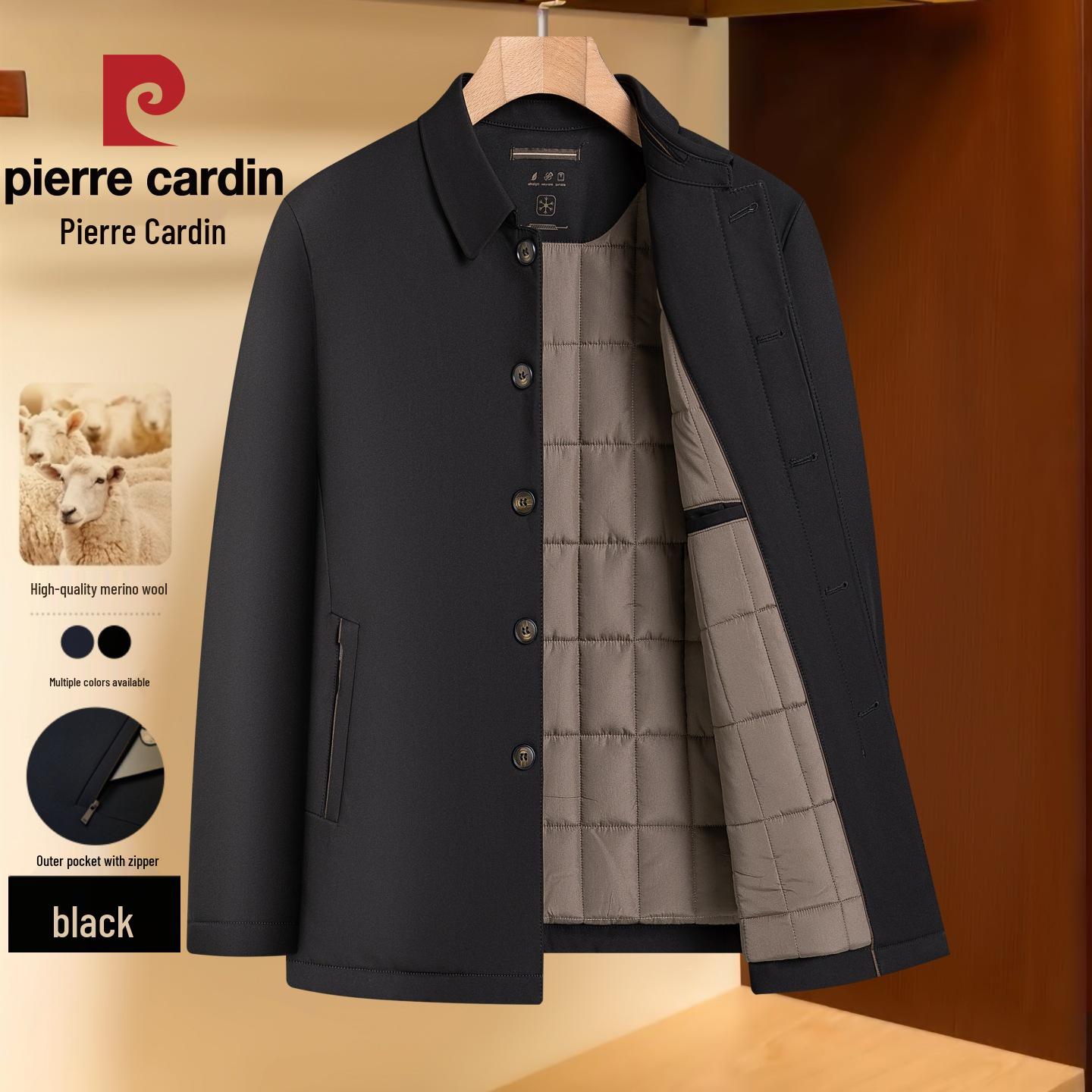 Чоловіча зимова куртка Pierre Cardin з вовни та бавовни, утеплена, для середнього та старшого віку 3XL/190 (165-179 lbs)
Чоловіча зимова куртка Pierre Cardin з вовни та бавовни, утеплена, для середнього та старшого віку 3XL/190 (165-179 lbs)