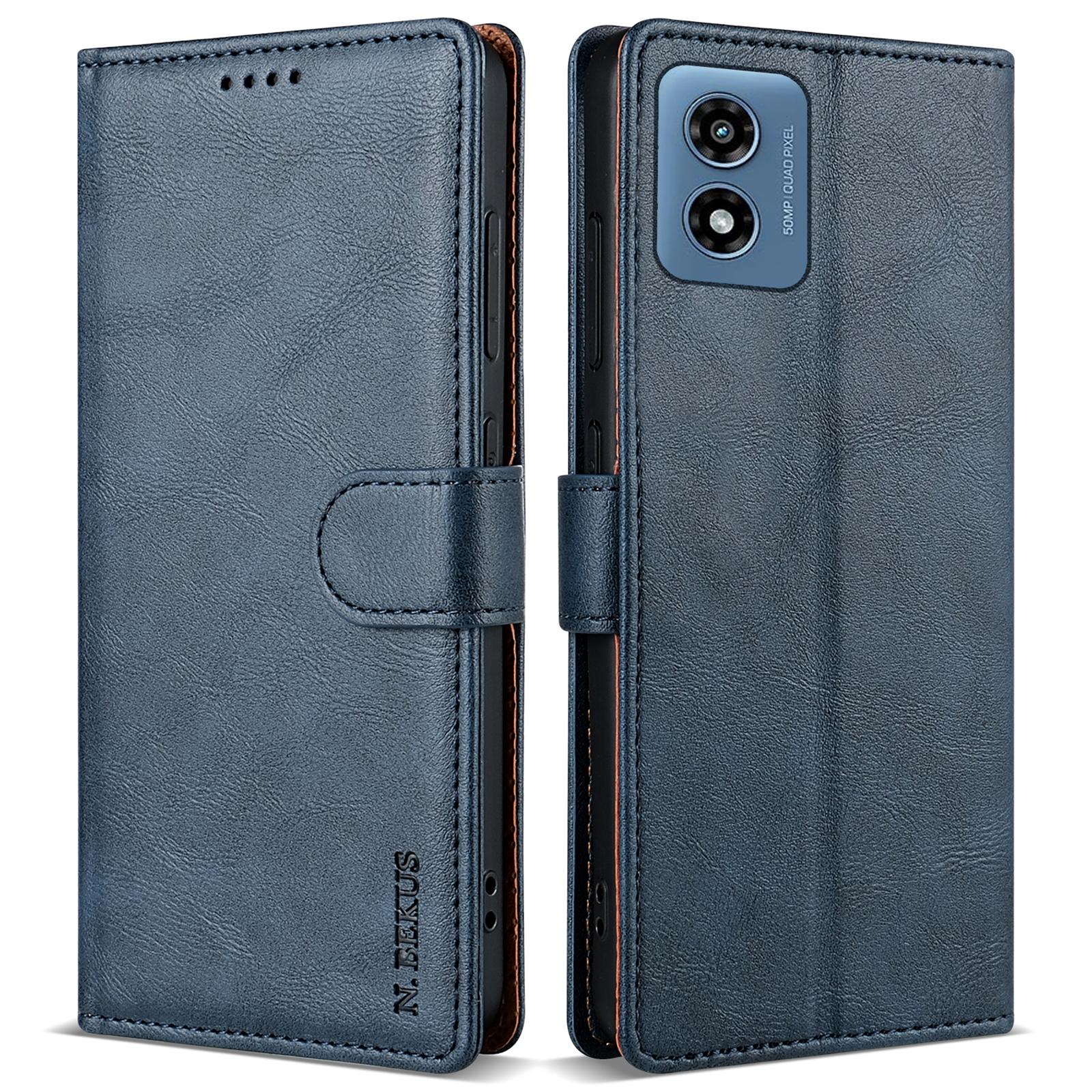 For Motorola Moto G Play (2024) 4G Case Leather Phone Cover Solid Color Blue
For Motorola Moto G Play (2024) 4G Case Leather Phone Cover Solid Color Blue