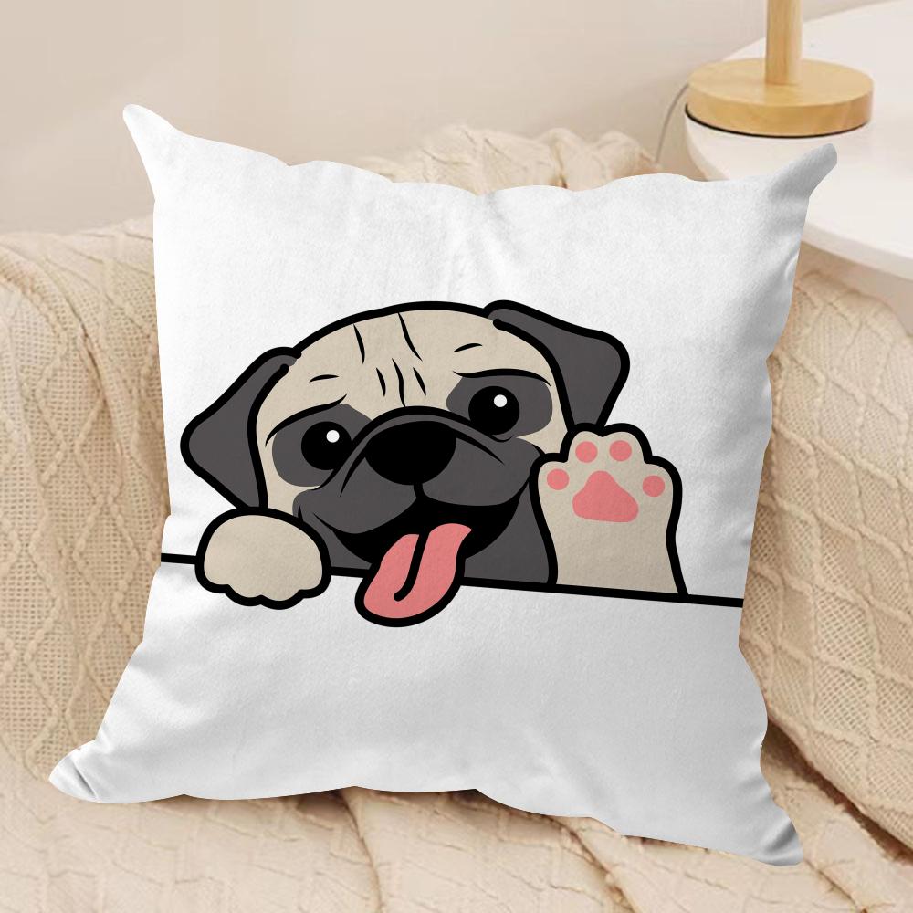 Cute Dog Waving Paw Cushion Cover Soft Plush DoubleSided Printed Sofa Pillow Cushion Cover Cozy AllSeason Durable Decor Gift 30x30cm
Cute Dog Waving Paw Cushion Cover Soft Plush DoubleSided Printed Sofa Pillow Cushion Cover Cozy AllSeason Durable Decor Gift 30x30cm