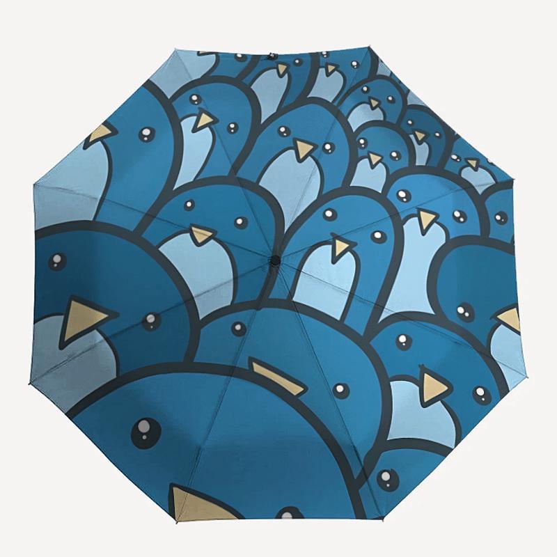 1pc Penguin Pattern Automatic Folding Umbrella Portable Collapsible Umbrella for All Seasons, 8-Rib Durable Construction, Perfect Gift
1pc Penguin Pattern Automatic Folding Umbrella Portable Collapsible Umbrella for All Seasons, 8-Rib Durable Construction, Perfect Gift