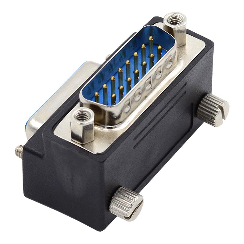 DB-017-UP 90 Degree Angled DSUB D-subminiature 15Pin Male Nut to Female Screw Adapter DB Connector As Shown A
DB-017-UP 90 Degree Angled DSUB D-subminiature 15Pin Male Nut to Female Screw Adapter DB Connector As Shown A