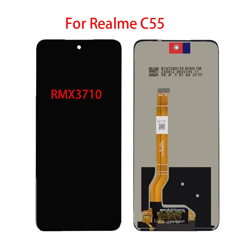 ЖК-экран для Realme C55 RMX3710, ЖК-дисплей, дигитайзер сенсорного экрана, полная сборка, запасная часть чёрный
ЖК-экран для Realme C55 RMX3710, ЖК-дисплей, дигитайзер сенсорного экрана, полная сборка, запасная часть чёрный