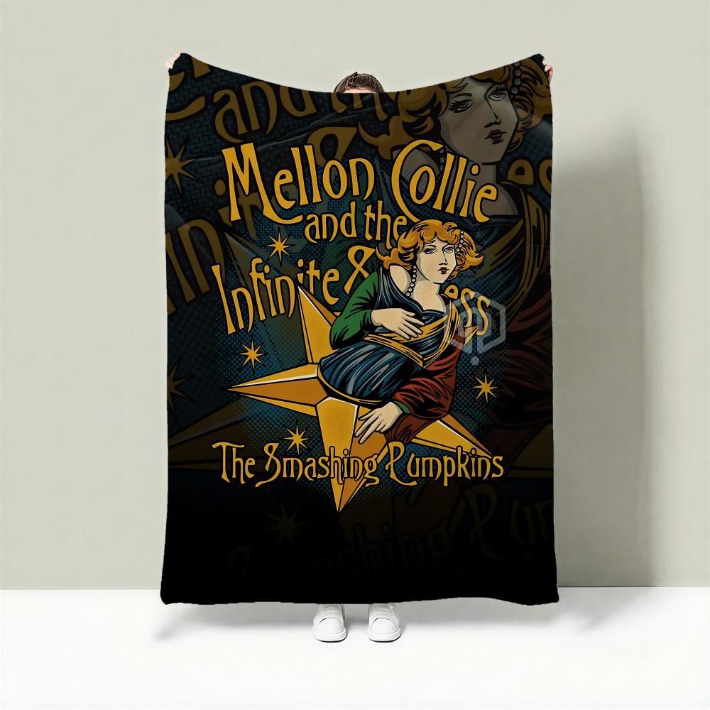 Band T-The Smashing Pumpkins Throw Lightweight 240g Flannel Blanket Soft Skin-friendly for Summer Cooling 75cmx90cm
Band T-The Smashing Pumpkins Throw Lightweight 240g Flannel Blanket Soft Skin-friendly for Summer Cooling 75cmx90cm
