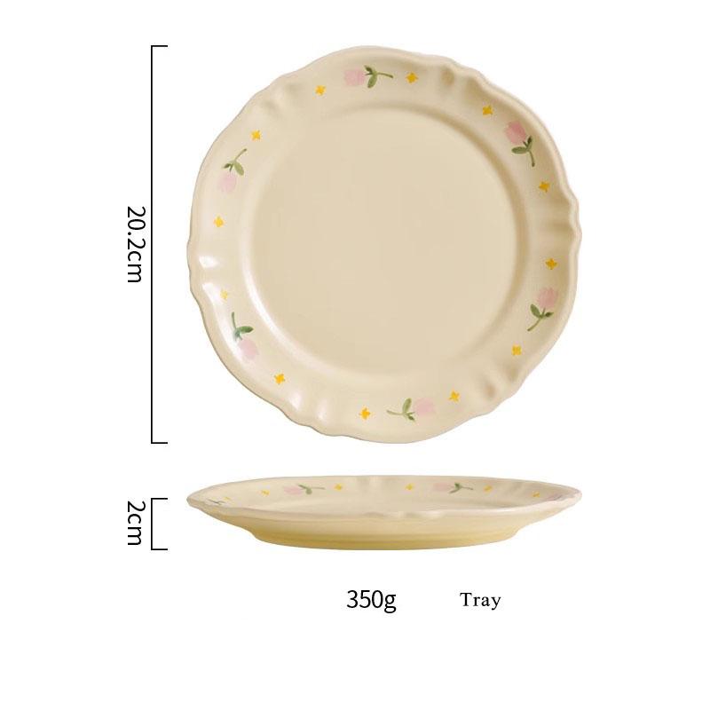 Flower Pattern Ceramic Plate Household 8 Inch Underglazed Colour Round Kitchen Tableware New High Aesthetic Dinner Dishes 8 inches
Flower Pattern Ceramic Plate Household 8 Inch Underglazed Colour Round Kitchen Tableware New High Aesthetic Dinner Dishes 8 inches