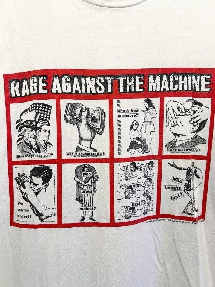1999 Rage Against The Machine T-shirt Heavy Cotton T-shirt Size S to 5XL Unisex T-Shirt XXL
1999 Rage Against The Machine T-shirt Heavy Cotton T-shirt Size S to 5XL Unisex T-Shirt XXL