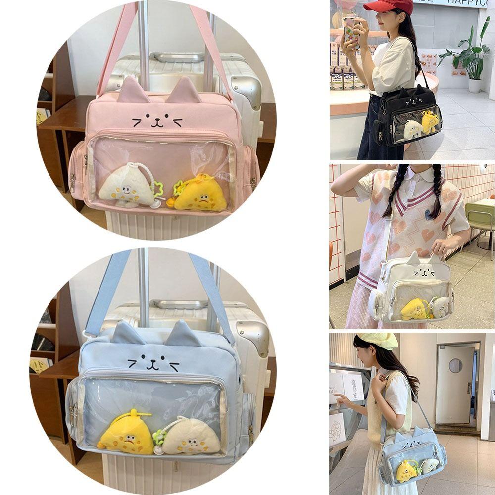 Многофункциональная сумка для кошек Itabag на молнии, женская сумка для кукол, сумка через плечо, новая сумка для кошек Y2K without pendant чёрный
Многофункциональная сумка для кошек Itabag на молнии, женская сумка для кукол, сумка через плечо, новая сумка для кошек Y2K without pendant чёрный