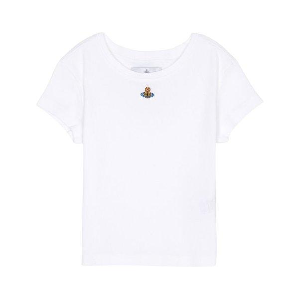 Vivienne WeSTwood Women S ShorT Sleeve T ShirT Baby Peru 1g010019 J009c A40 S
Vivienne WeSTwood Women S ShorT Sleeve T ShirT Baby Peru 1g010019 J009c A40 S