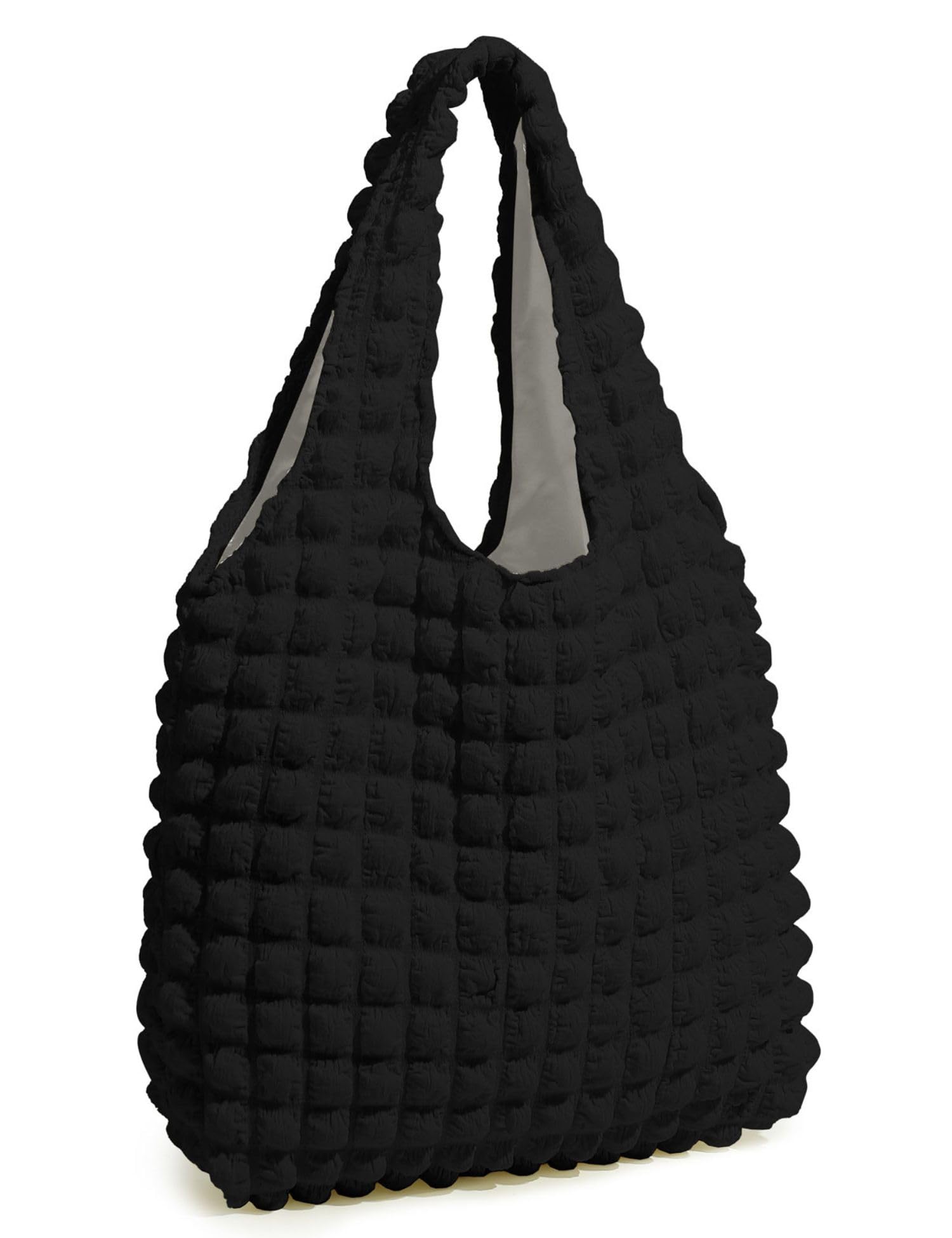 UMEX Quilted Tote Bag, Fluffy and Cute, Lightweight, Mini Tote, Popcorn Bag, Multifunctional, School Bag, Shoulder Bag, Storage Bag, Handbag, A4
UMEX Quilted Tote Bag, Fluffy and Cute, Lightweight, Mini Tote, Popcorn Bag, Multifunctional, School Bag, Shoulder Bag, Storage Bag, Handbag, A4