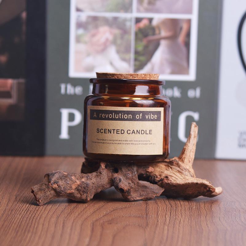 Ароматерапевтическая свеча Соевый воск Необычный Пробковая крышка Стеклянный стакан Аромат Праздничный подарок 6.5*6.5cm
Ароматерапевтическая свеча Соевый воск Необычный Пробковая крышка Стеклянный стакан Аромат Праздничный подарок 6.5*6.5cm