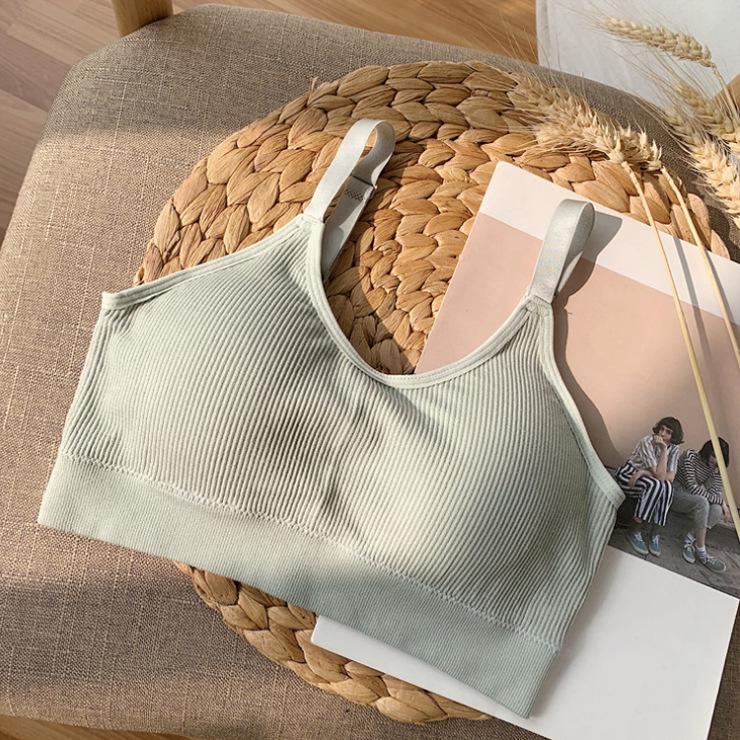 Little Bear Ribbed Strappy Camisole with Chest Pads - Big U Back, Bandeau Style, Short Outer Wear Base Layer Top One Size
Little Bear Ribbed Strappy Camisole with Chest Pads - Big U Back, Bandeau Style, Short Outer Wear Base Layer Top One Size
