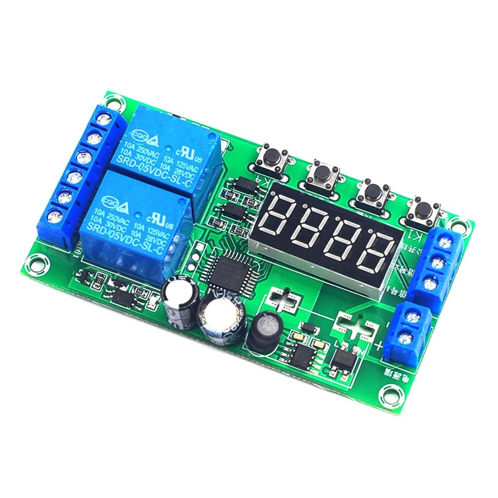 1-5pcs DC 7-30V Dual-Channel Delay Relay Module Pulse Trigger Cycle Timer 0.01s-999m Delay Time Adjustable Time Delay Relay
1-5pcs DC 7-30V Dual-Channel Delay Relay Module Pulse Trigger Cycle Timer 0.01s-999m Delay Time Adjustable Time Delay Relay