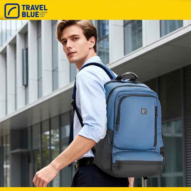 TRAVEL BLUE Signature Unisex Laptop Backpack
TRAVEL BLUE Signature Unisex Laptop Backpack