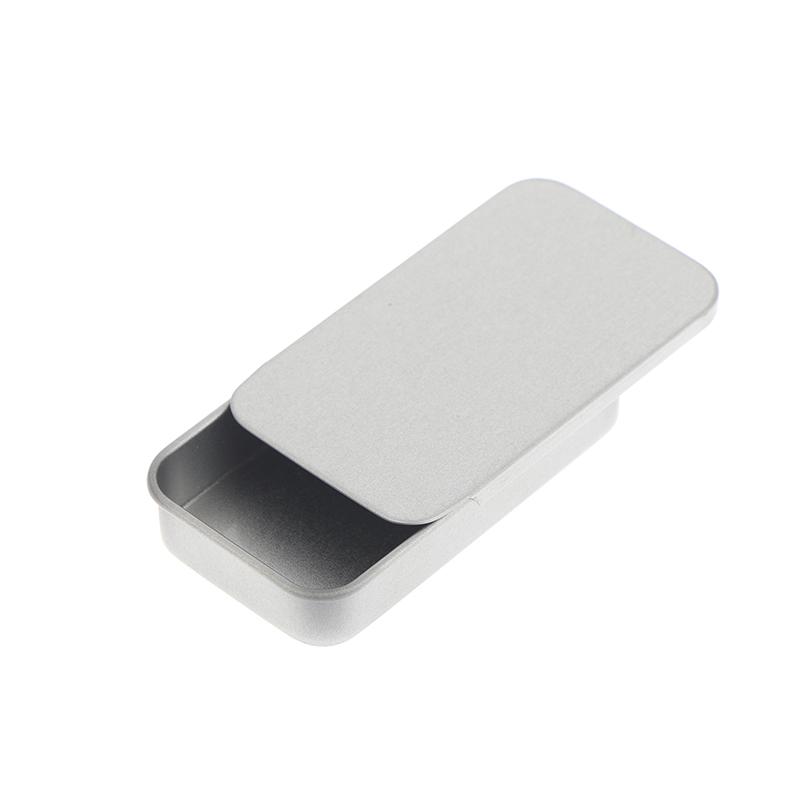 60*34*11mm Slide Cover Aluminum Box Refillable Containers Square Storage Box Cosmetic Lip Balm Cream Jewelry Pill Case срібний
60*34*11mm Slide Cover Aluminum Box Refillable Containers Square Storage Box Cosmetic Lip Balm Cream Jewelry Pill Case срібний