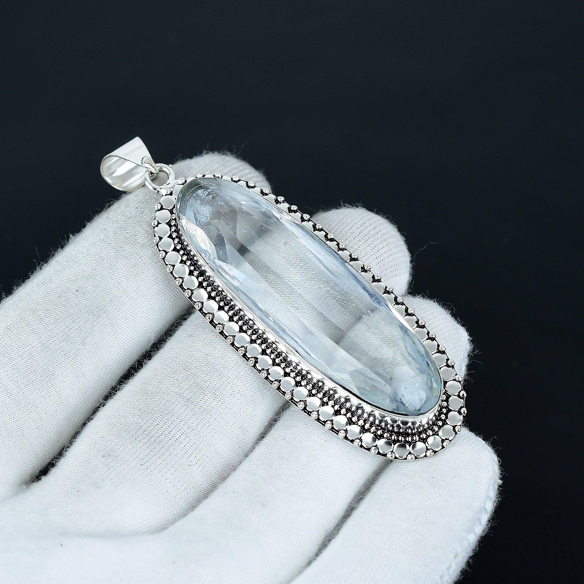 Подвеска с белым топазом, Подвеска из стерлингового серебра 925 пробы, Серебряная подвеска ручной работы, Антикварная подвеска, Подвеска с драгоценным камнем белым топазом, Подарок для вечеринки 2.56 белый
Подвеска с белым топазом, Подвеска из стерлингового серебра 925 пробы, Серебряная подвеска ручной работы, Антикварная подвеска, Подвеска с драгоценным камнем белым топазом, Подарок для вечеринки 2.56 белый