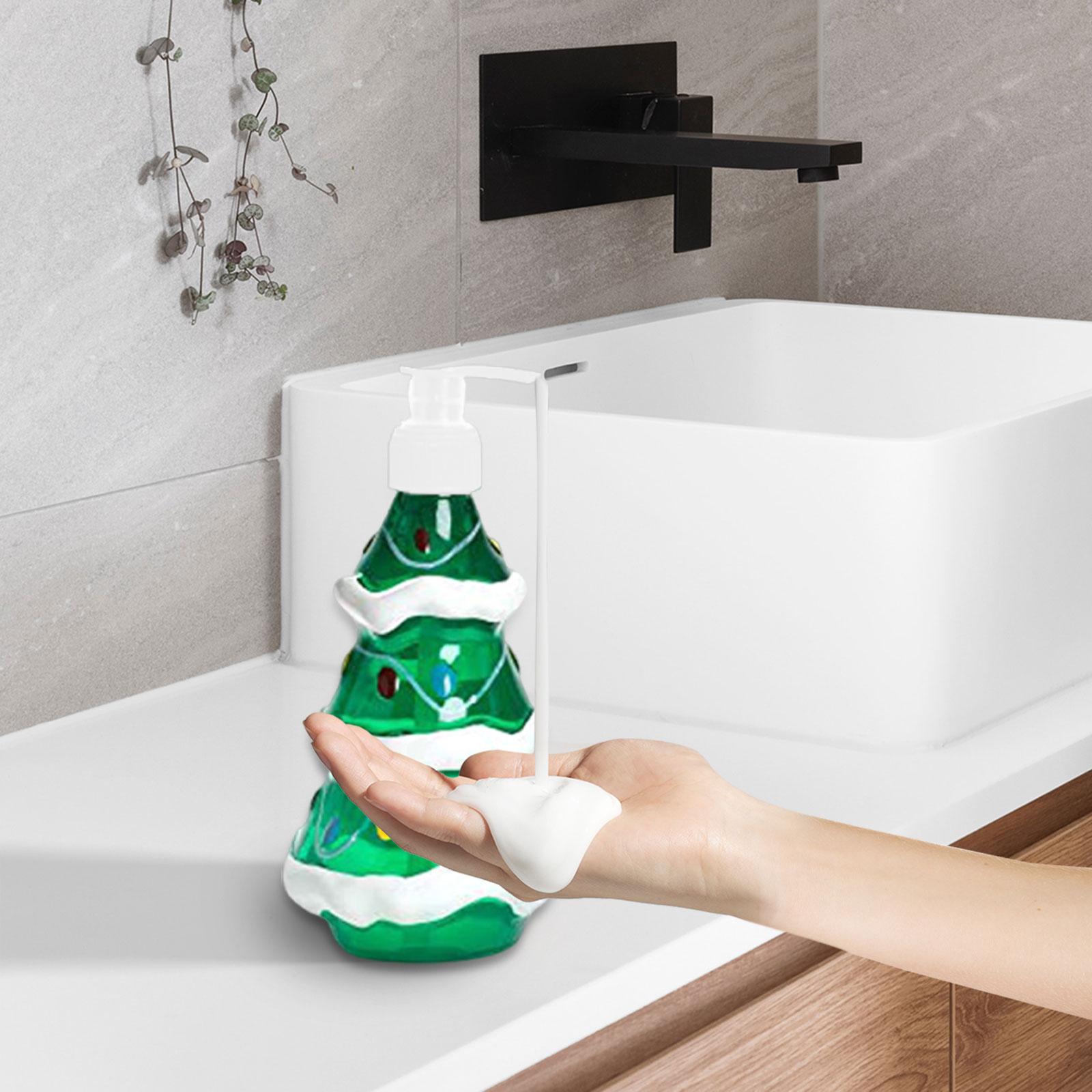 Christmas Bathroom Soap Dispenser Refillable PET Material Cute Empty Pump Bottle Durable Kitchen Gadget for Holiday Decor
Christmas Bathroom Soap Dispenser Refillable PET Material Cute Empty Pump Bottle Durable Kitchen Gadget for Holiday Decor