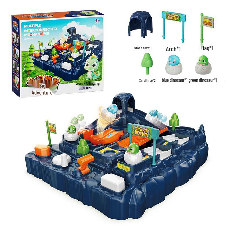 Jungle Dinosaur Adventure Marble Run Table Game for Kids - Ideal Birthday Toy
Jungle Dinosaur Adventure Marble Run Table Game for Kids - Ideal Birthday Toy