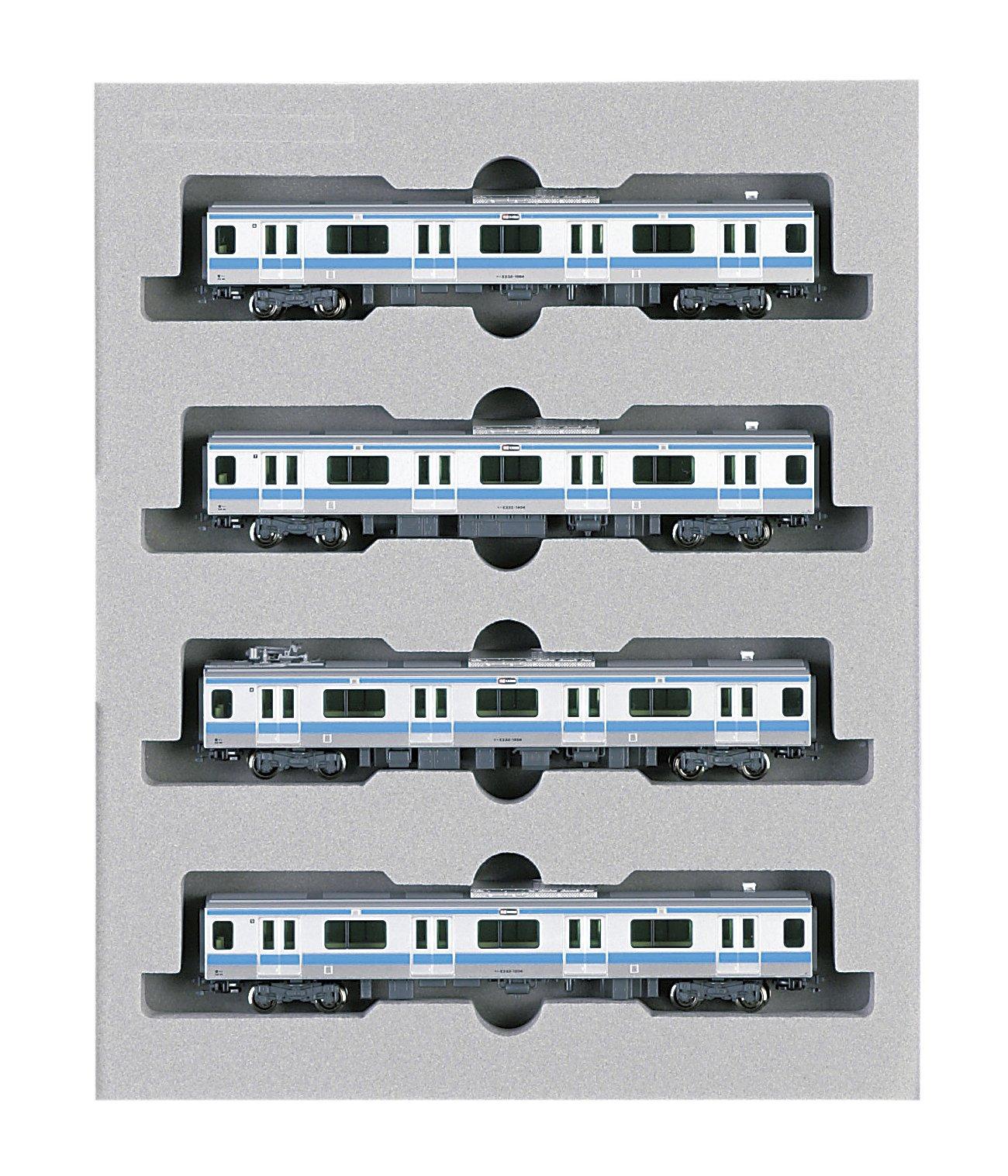 N gauge серия E233 серия 1000 серия Keihin Tohoku линейка дополнение 10-544 (4 машины)
N gauge серия E233 серия 1000 серия Keihin Tohoku линейка дополнение 10-544 (4 машины)