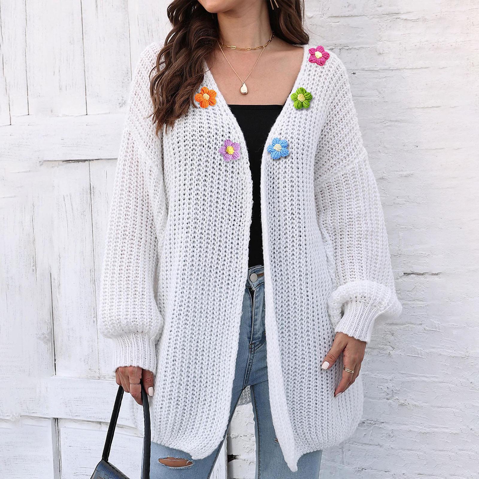 Женский толстый вязаный свитер кардиган свободный ленивый стиль повседневный свитер One Size белый
Женский толстый вязаный свитер кардиган свободный ленивый стиль повседневный свитер One Size белый