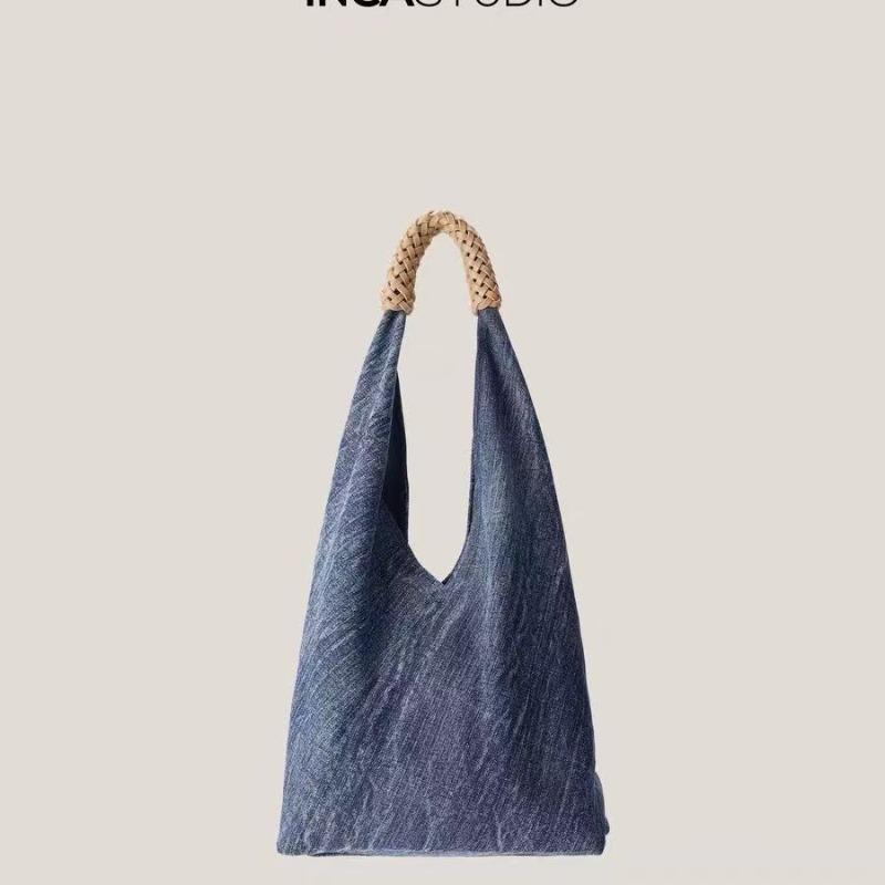 Denim canvas bag women s shoulder tote bag crescent bag niche design texture ins Korean version of the new model синий
Denim canvas bag women s shoulder tote bag crescent bag niche design texture ins Korean version of the new model синий