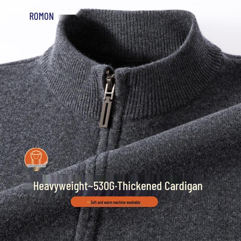 Чоловічий кардиган-светр Romon, 100% чиста вовна, потовщений, на блискавці L
Чоловічий кардиган-светр Romon, 100% чиста вовна, потовщений, на блискавці L