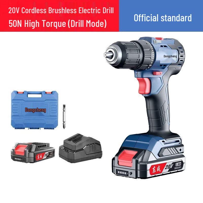 Dongcheng 20V Cordless Brushless Drill & Driver CN plug (adapter included)
Dongcheng 20V Cordless Brushless Drill & Driver CN plug (adapter included)