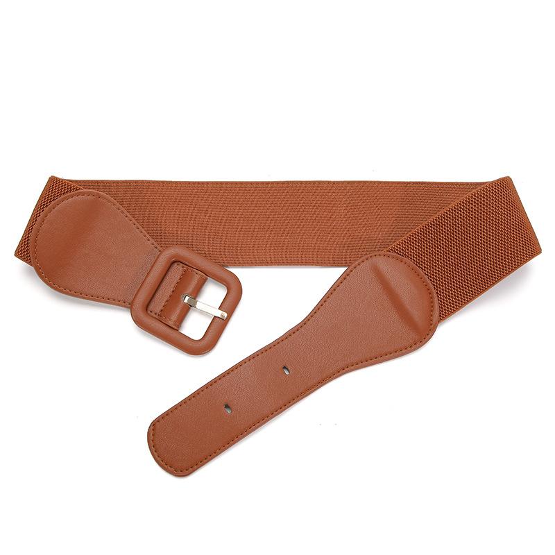Ladies Elastic Elastic Waist Seal Elegant Decorative Dress Woven Wide Belt Women верблюд
Ladies Elastic Elastic Waist Seal Elegant Decorative Dress Woven Wide Belt Women верблюд