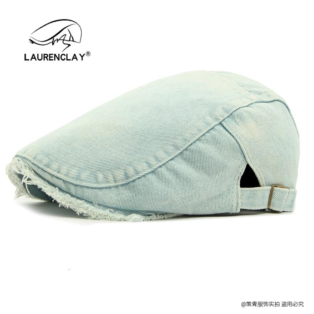 Four seasons washed denim beret women s personality street trend old cap British retro forward hat Adjustable світло-синій колір
Four seasons washed denim beret women s personality street trend old cap British retro forward hat Adjustable світло-синій колір