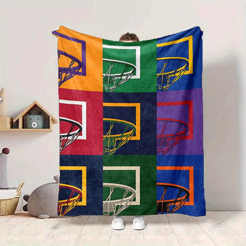 1pc Basketball Blanket, Lightweight Flannel Blanket For Sofa, Bed, Travel, Camping, Living Room, Office, Couch, Chair236 130cmx150cm
1pc Basketball Blanket, Lightweight Flannel Blanket For Sofa, Bed, Travel, Camping, Living Room, Office, Couch, Chair236 130cmx150cm