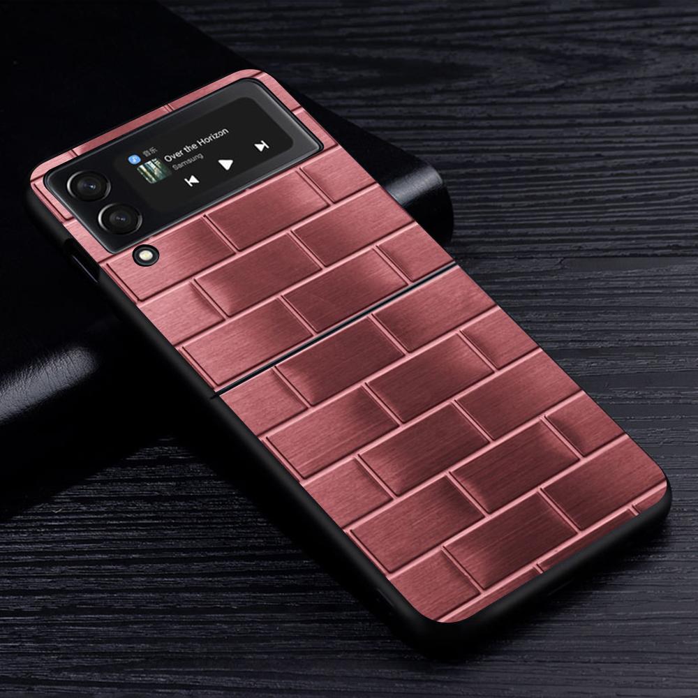 Чехол для мобильного телефона Samsung Galaxy Z Flip4 Flip3 5G, черный чехол Z Flip 3, жесткий ПК, роскошный чехол Zflip3 Funda Capa, цветной настенный кирпич Samsung Z Flip3 5G
Чехол для мобильного телефона Samsung Galaxy Z Flip4 Flip3 5G, черный чехол Z Flip 3, жесткий ПК, роскошный чехол Zflip3 Funda Capa, цветной настенный кирпич Samsung Z Flip3 5G