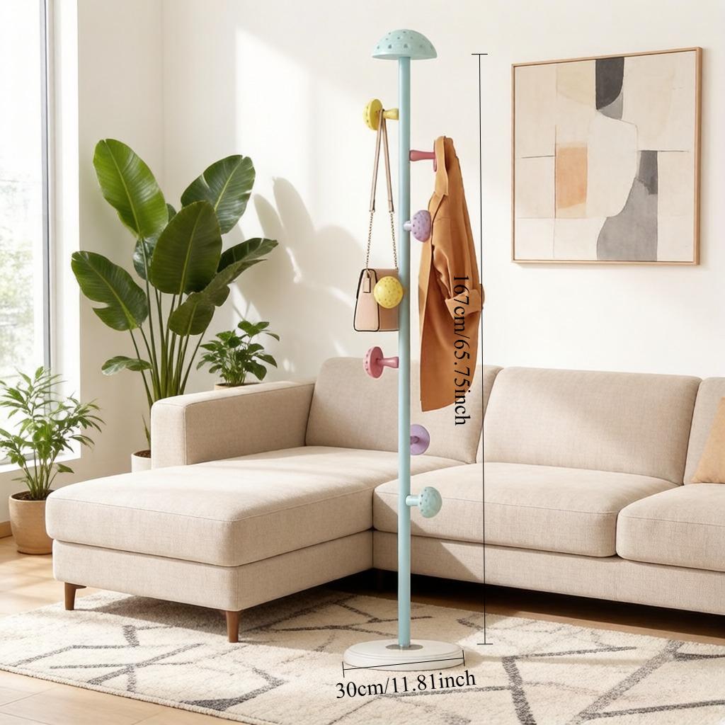 Floor Standing Mushroom Clothes Hanger, Popular Colorful Hat Rack, Small Space Bag Holder for Girls Bedroom синий
Floor Standing Mushroom Clothes Hanger, Popular Colorful Hat Rack, Small Space Bag Holder for Girls Bedroom синий