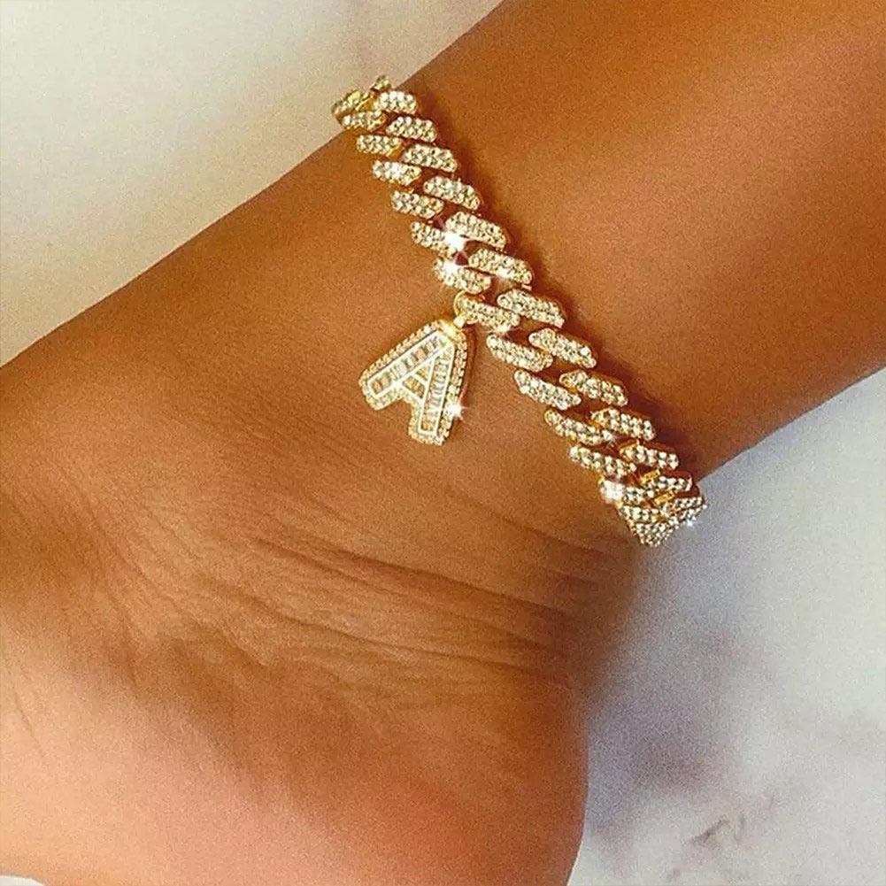15 мм Diy Gold Color Layered Initial Cuban Link Chain Iced Out Ankles For Women Cuban Ankle Bracelet Stainless Steel Jewelry 23.3cm золотой
15 мм Diy Gold Color Layered Initial Cuban Link Chain Iced Out Ankles For Women Cuban Ankle Bracelet Stainless Steel Jewelry 23.3cm золотой