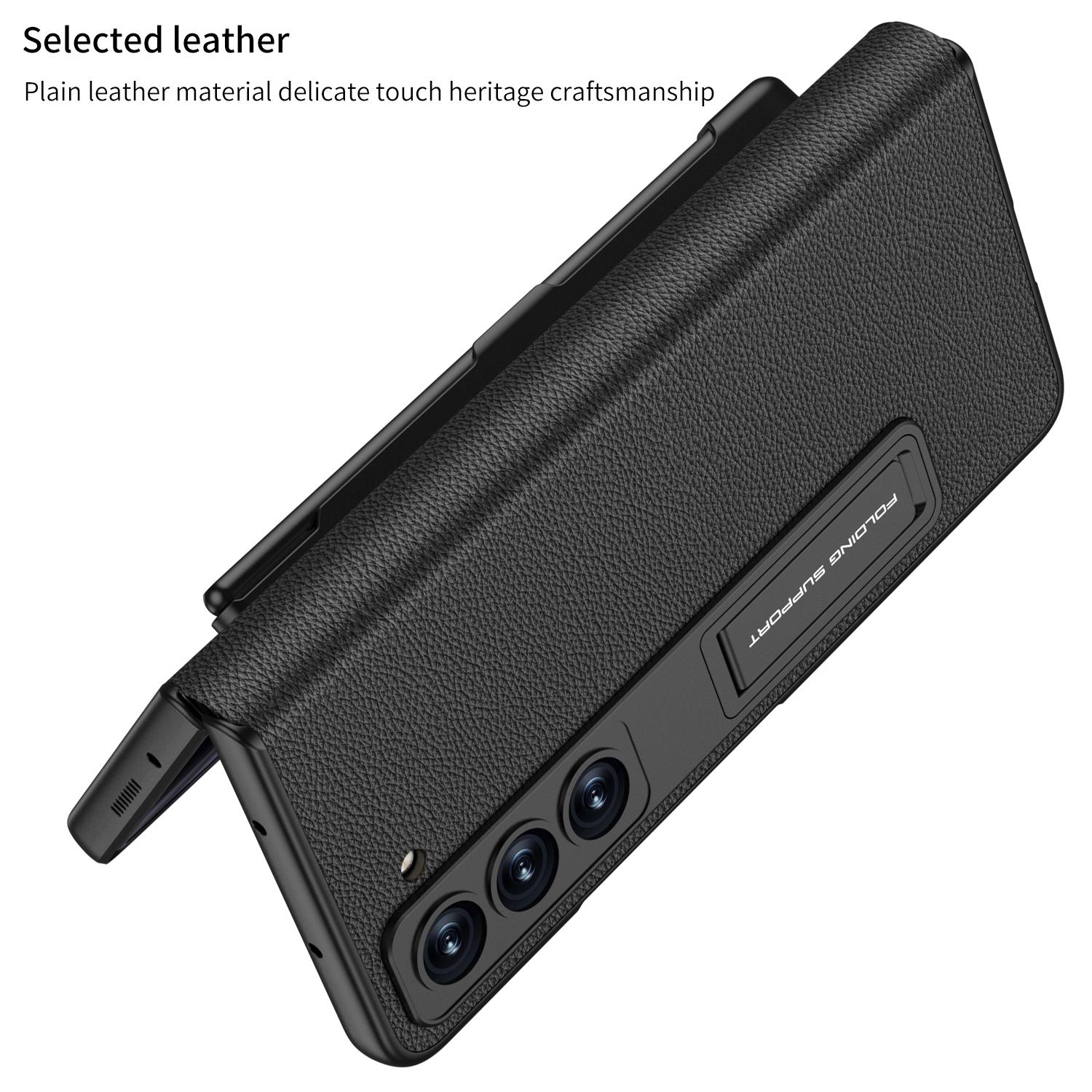 GKK For Samsung Galaxy Z Fold5 5G Case PU Leather Phone Cover with Pen Slot/Screen Protector Carbon Fiber Texture
GKK For Samsung Galaxy Z Fold5 5G Case PU Leather Phone Cover with Pen Slot/Screen Protector Carbon Fiber Texture