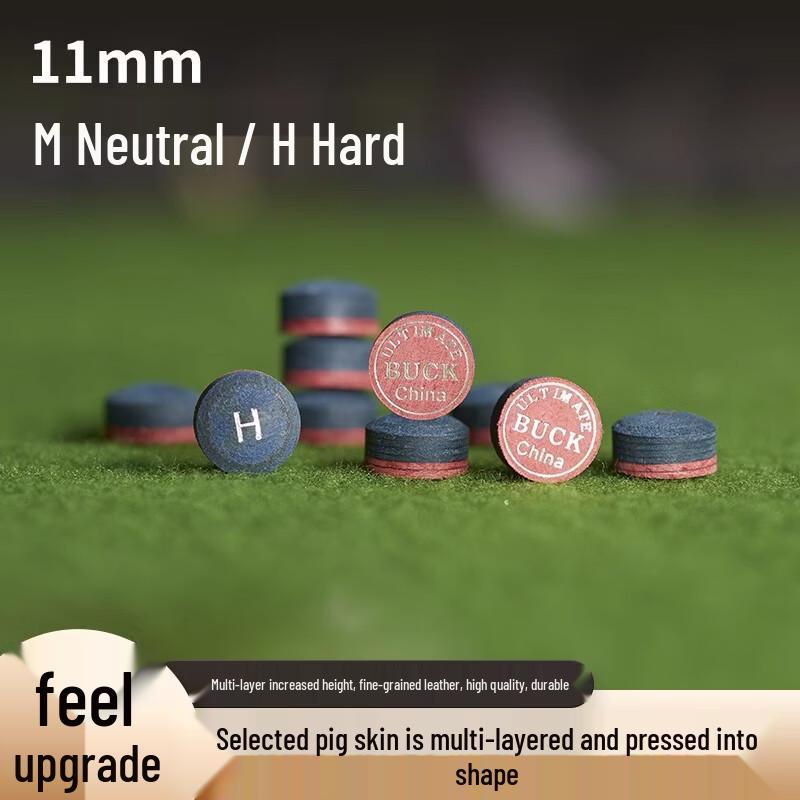 BUCK Series Pool Cue Tip
BUCK Series Pool Cue Tip