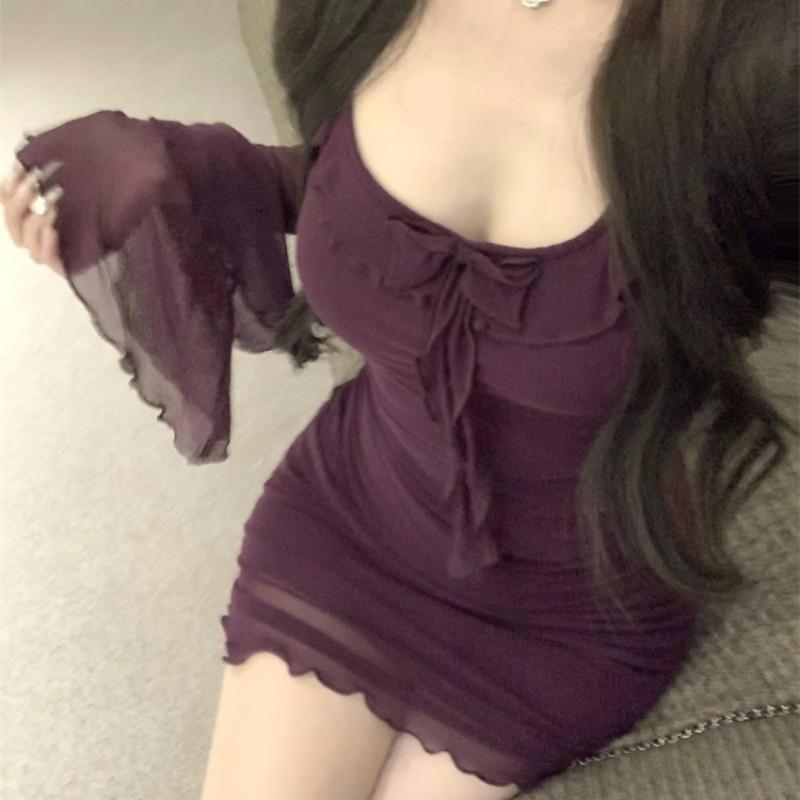 Royal sister style sexy hottie shows figure slim fit hip wrap dress purple beautiful beautiful small skirt XL фіолетовий
Royal sister style sexy hottie shows figure slim fit hip wrap dress purple beautiful beautiful small skirt XL фіолетовий