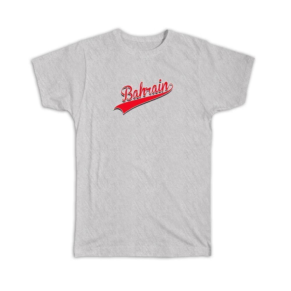 Gift T-Shirt : Bahrain Flag Varsity Script Baseball Beisbol Country Pride S
Gift T-Shirt : Bahrain Flag Varsity Script Baseball Beisbol Country Pride S
