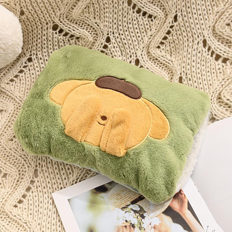 Cartoon Electric Rechargeable Hot Water Bag with Embroidery and Double Hand Inserts - Removable, Washable, and Explosion-Proof Hand Warmer.
Cartoon Electric Rechargeable Hot Water Bag with Embroidery and Double Hand Inserts - Removable, Washable, and Explosion-Proof Hand Warmer.