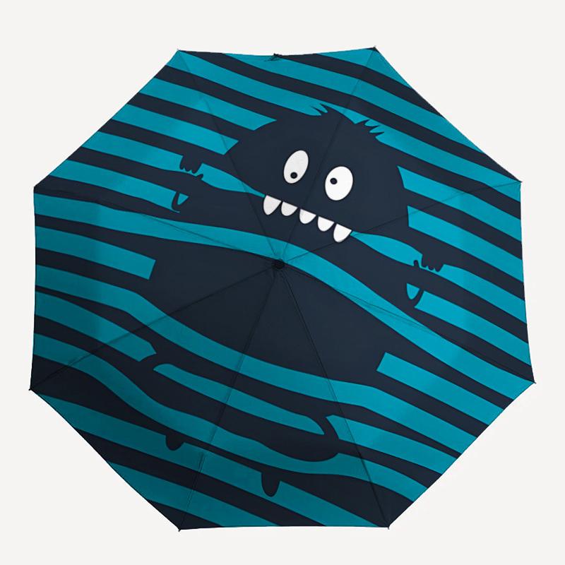 1pc Monster Stripes Fashionable Automatic Opening/Closing Folding Umbrella with 8 Bones, Windproof Portable, Daily Use321
1pc Monster Stripes Fashionable Automatic Opening/Closing Folding Umbrella with 8 Bones, Windproof Portable, Daily Use321