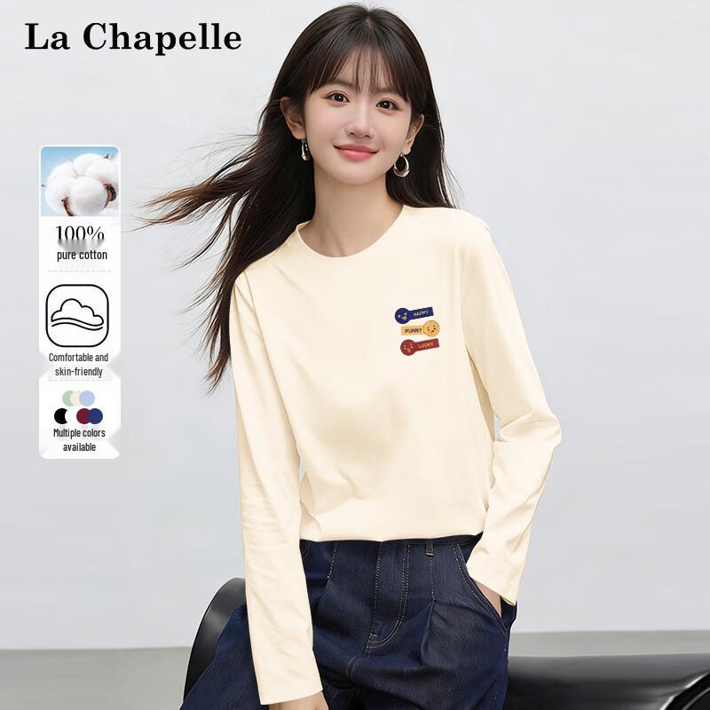 La Chapelle Women s Pure Cotton Long Sleeve T-Shirt M
La Chapelle Women s Pure Cotton Long Sleeve T-Shirt M