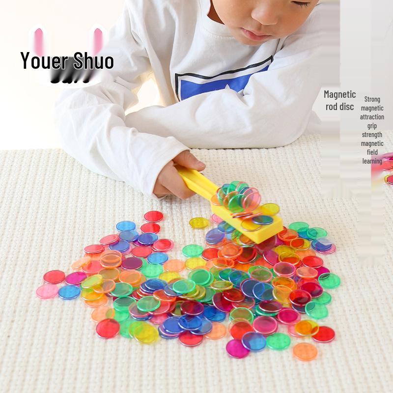 Magnetic Colorful Iron Rods: Montessori Early Education Science Toys for Kindergarten.
Magnetic Colorful Iron Rods: Montessori Early Education Science Toys for Kindergarten.