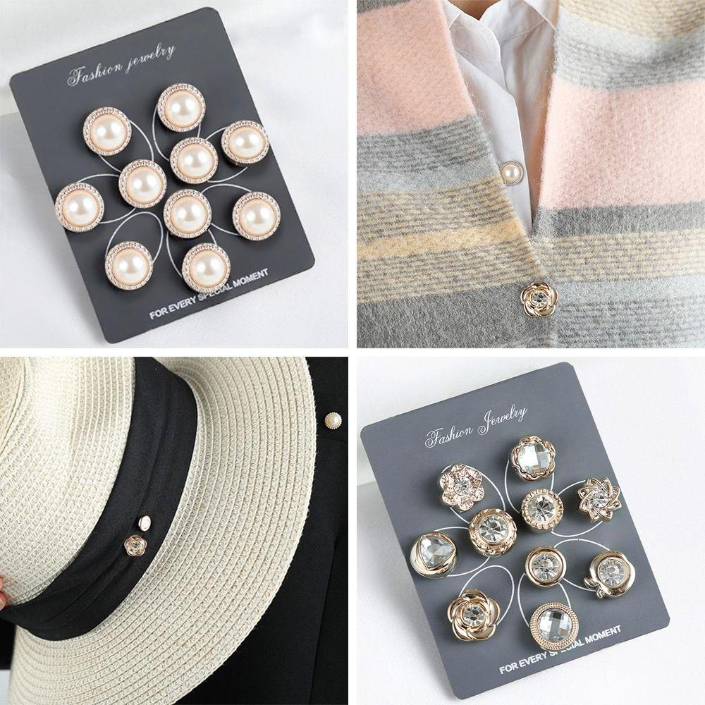 20Pcs Clothing Crafts Decorative Anti-glare Pearl Brooch Fixed Clothes Pins Women Gift 03
20Pcs Clothing Crafts Decorative Anti-glare Pearl Brooch Fixed Clothes Pins Women Gift 03