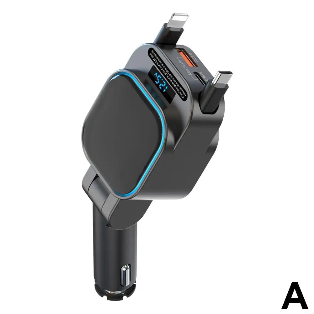 Fm Transmitter Bluetooth 5.3 Car Mp3 Player 96w Pd Type-c+qc3.0 Fast Car Charger With 2 Retractable Cables For Phone M8q4
Fm Transmitter Bluetooth 5.3 Car Mp3 Player 96w Pd Type-c+qc3.0 Fast Car Charger With 2 Retractable Cables For Phone M8q4