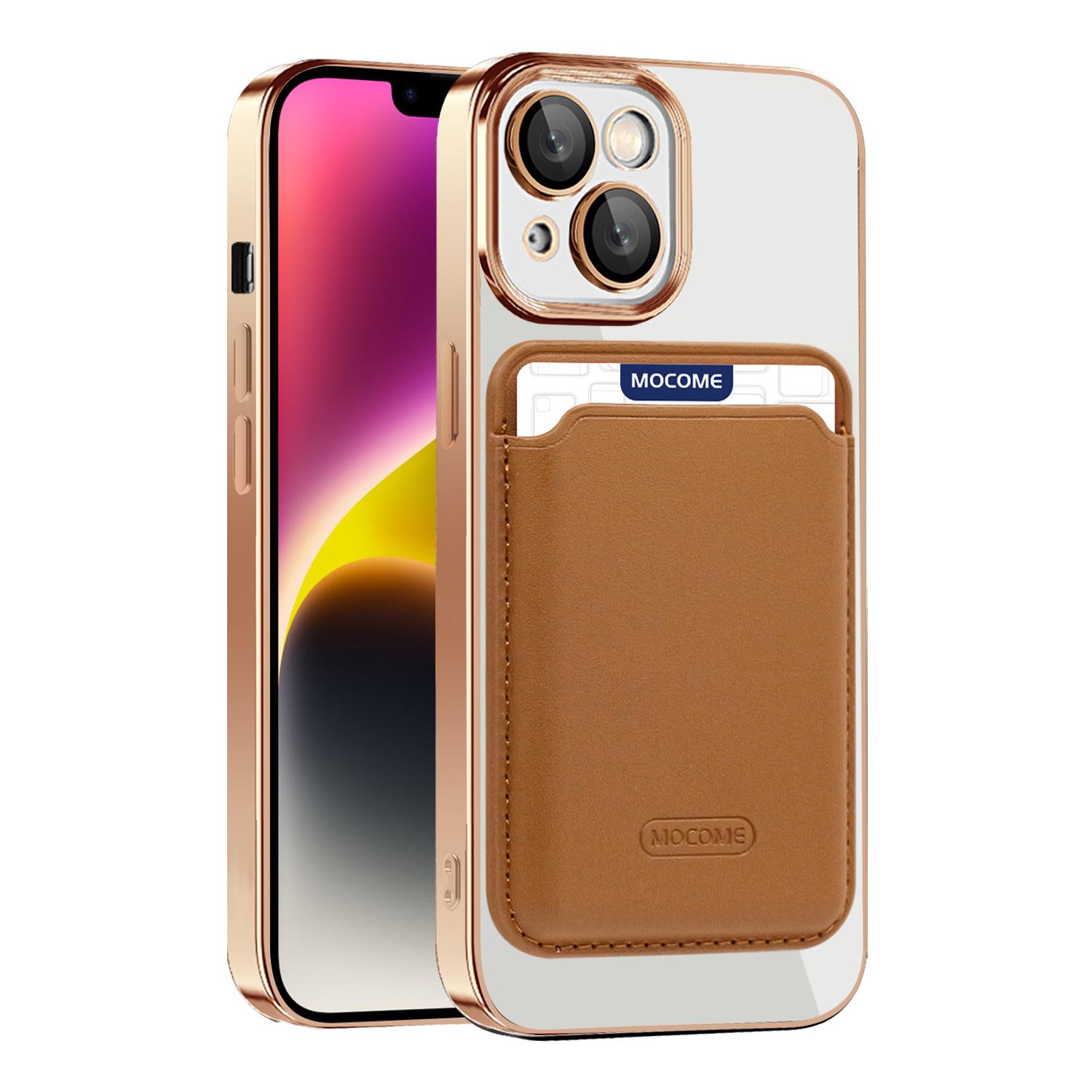 For iPhone 14 Anti-Drop Magnetic Back Cover TPU+PC Phone Case with Card Bag Black
For iPhone 14 Anti-Drop Magnetic Back Cover TPU+PC Phone Case with Card Bag Black