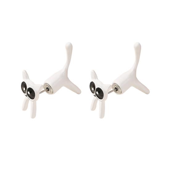1 Pair Stud Earrings Piercing Style Polished Surface Cat Design Detachable Ear Studs Women Jewelry Collection B
1 Pair Stud Earrings Piercing Style Polished Surface Cat Design Detachable Ear Studs Women Jewelry Collection B
