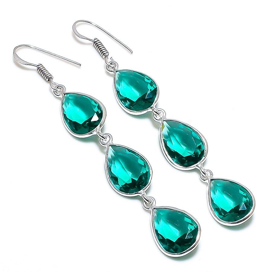 Этнические ювелирные серьги ручной работы с зеленым турмалином и драгоценным камнем 2,84 дюйма VR-2945
Этнические ювелирные серьги ручной работы с зеленым турмалином и драгоценным камнем 2,84 дюйма VR-2945